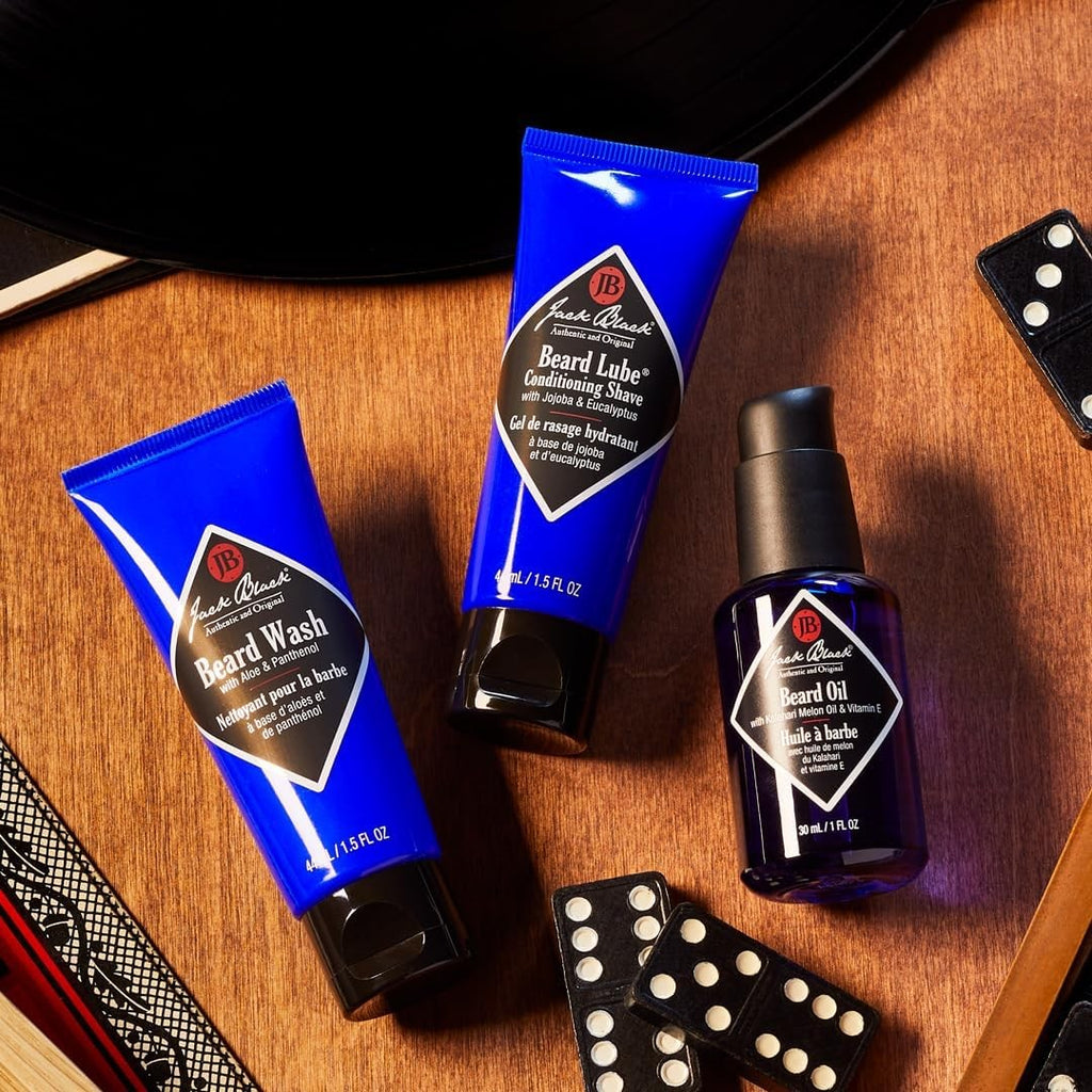 Men's Beard Grooming Kit with Combs & Accessories - Premium Quality