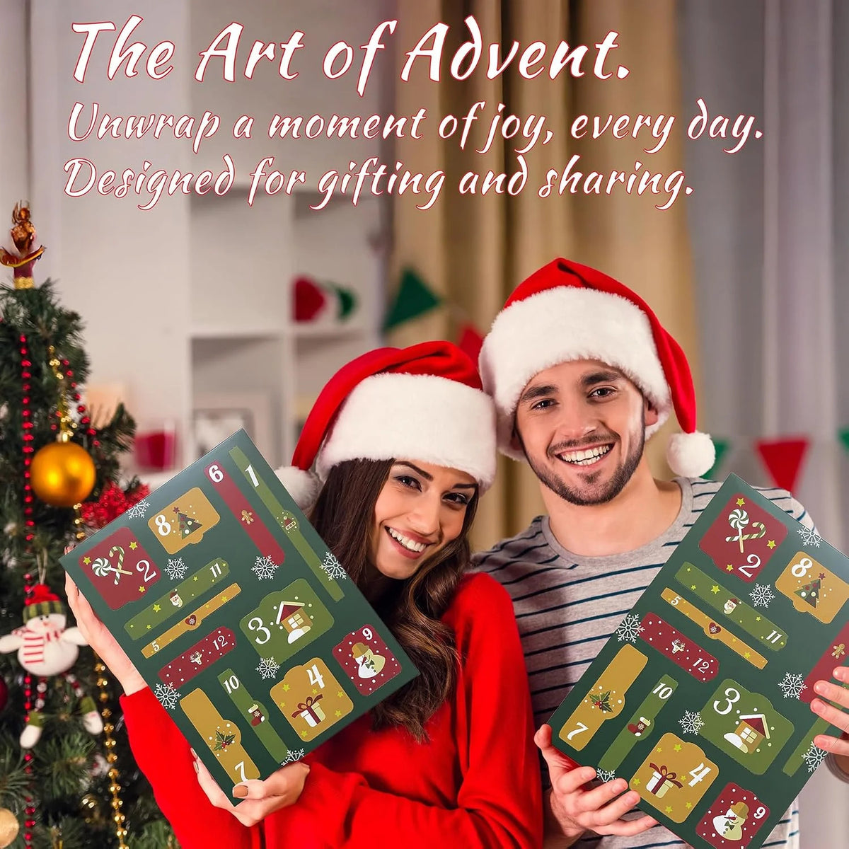 12 Days Christmas Makeup Gift Set Advent Calendar for Women & Teens