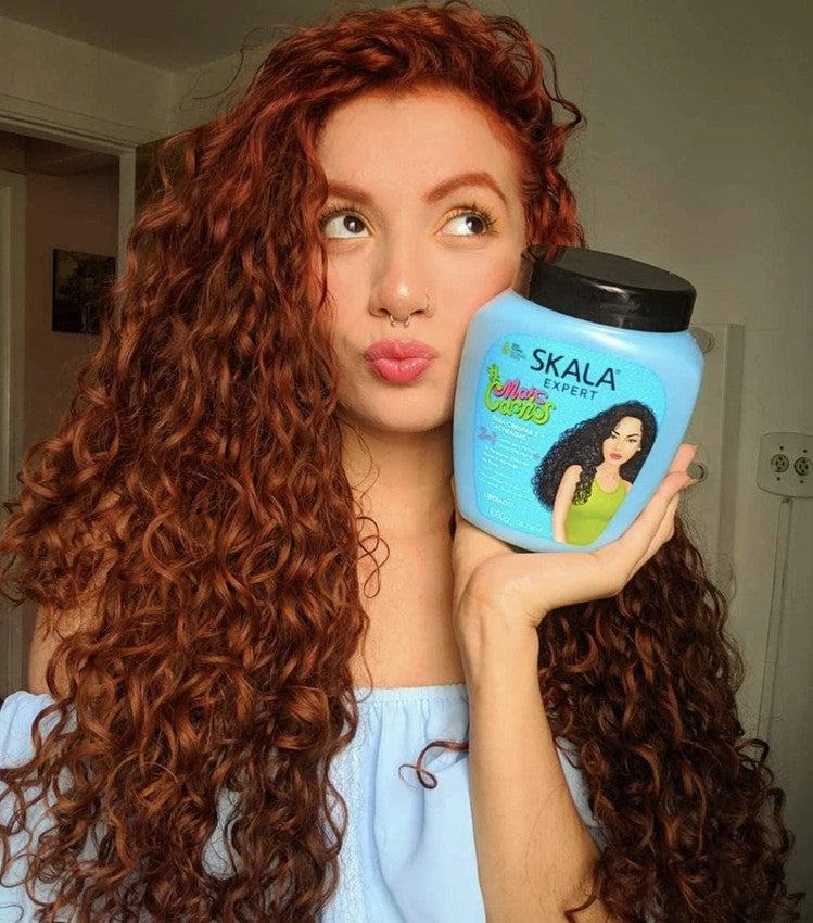 2 Pack Skala Hair Type 3ABC Extra Large 2-in-1 Conditioning & Cream to Comb for Curly Hair