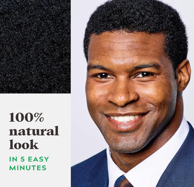 Men's Hair Color Shampoo-In Jet Black H-60 with Keratin & Vitamin E - Pack of 3