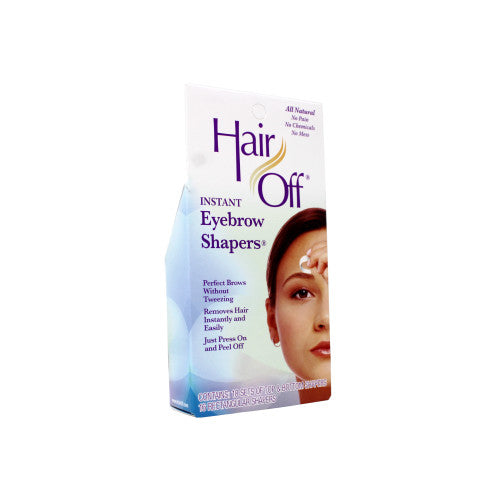 Instant Eyebrow Shapers 4 Pack - Hair Off 18 Sets per Pack