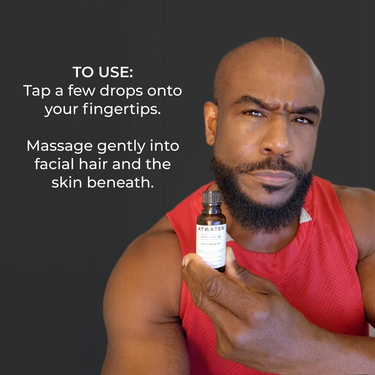 Men's 5-in-1 Beard Oil for Softening & Hydrating - 1 oz