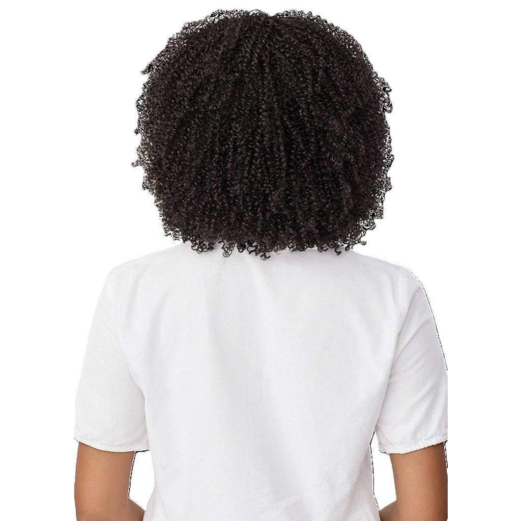 Synthetic Half Wig Quick Weave Yalina for Natural Hairstyles