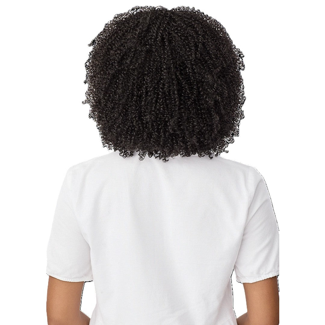 Synthetic Half Wig Quick Weave Yalina for Natural Hairstyles