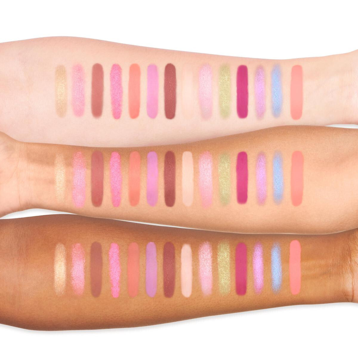 14-Shade Pinker Times Ahead Eye Shadow Palette - Vibrant Eye Makeup