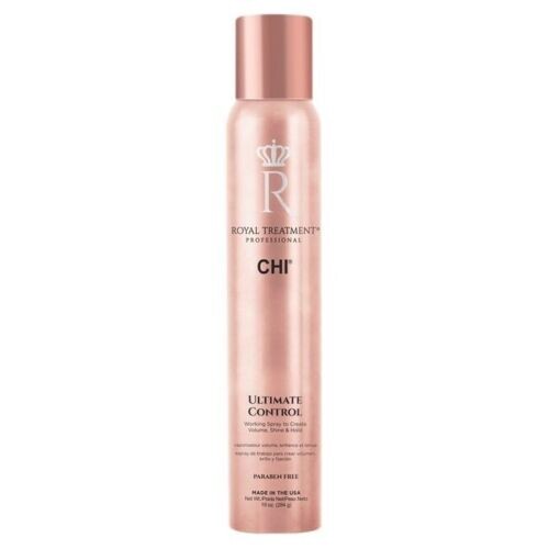 Chi Royal Treatment Ultimate Control Hair Spray 10 oz - Medium to Firm Hold, Humidity Resistant, Thermal Protection