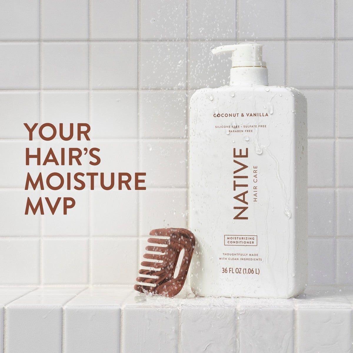 Coconut Vanilla Hair Moisturizing Conditioner - Hydrating & Nourishing for All Hair Types