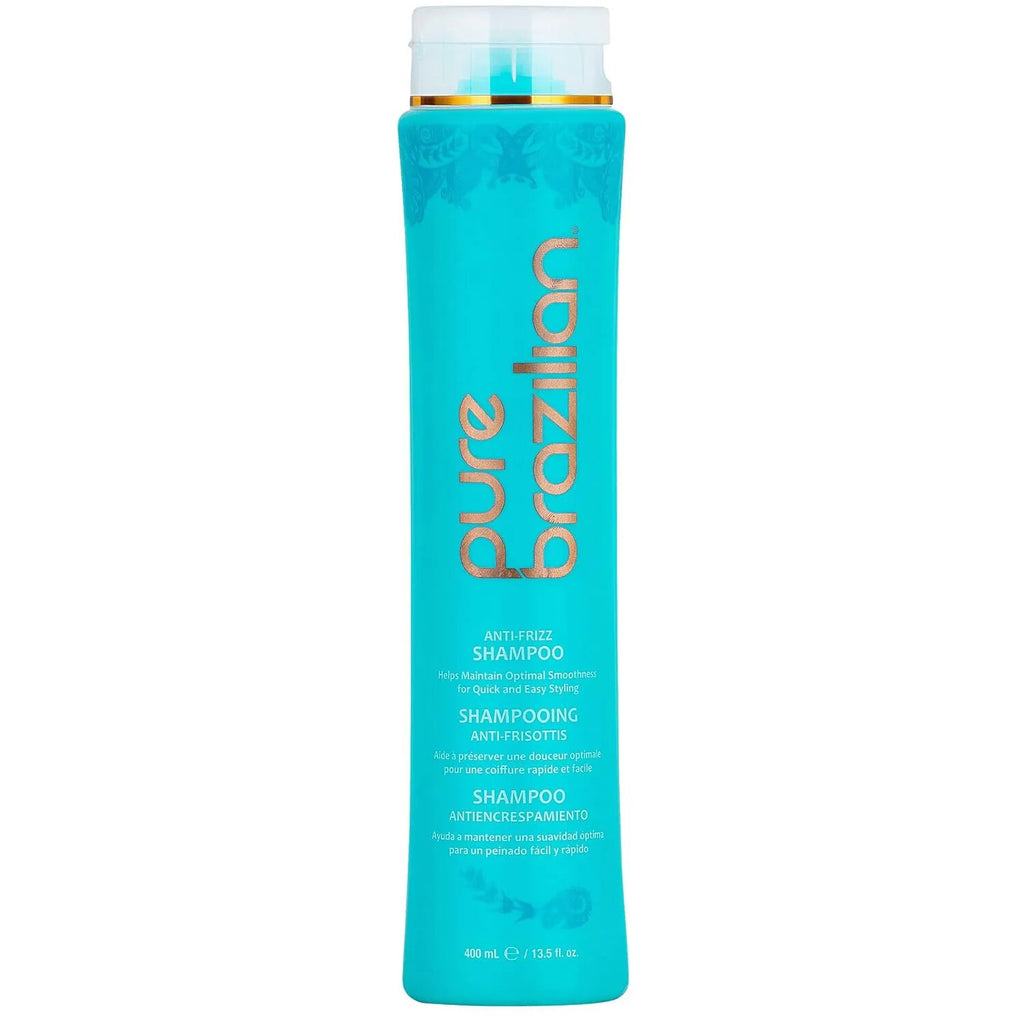 Pure Brazilian Anti-Frizz Shampoo 13.5oz Smooth & Shine Hair Care
