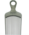 Carbon Fiber Pick Comb for Long Curly & Afro Hair - Detangling & Styling Tool
