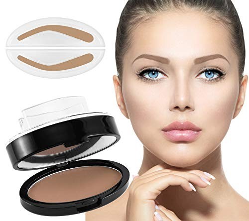 Waterproof Eyebrow Stamp Kit for Natural Perfect Brows - Quick & Easy Makeup