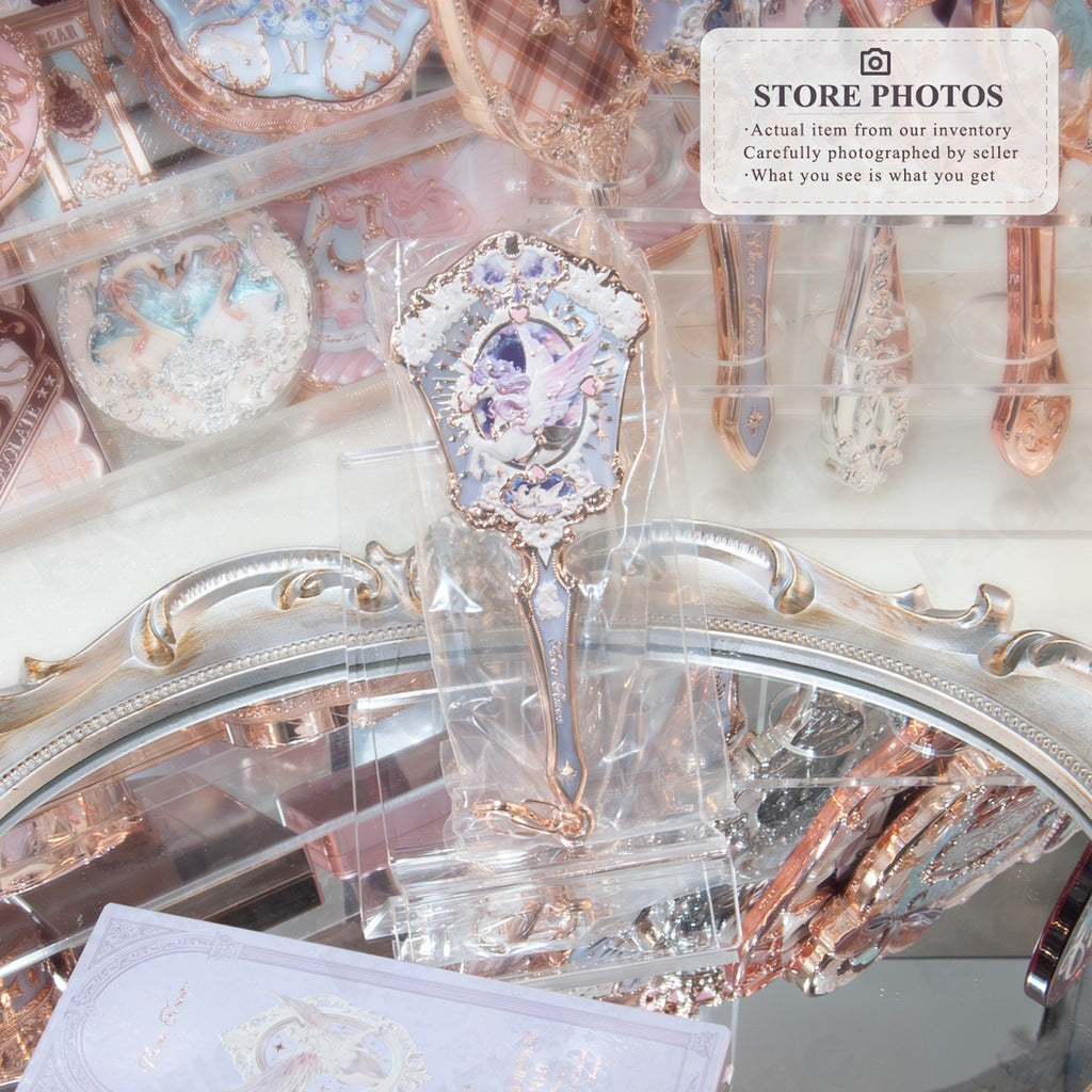 Flower Knows Knight Unicorn Mini Mirror Charm - Moonlight Lilac US Stock