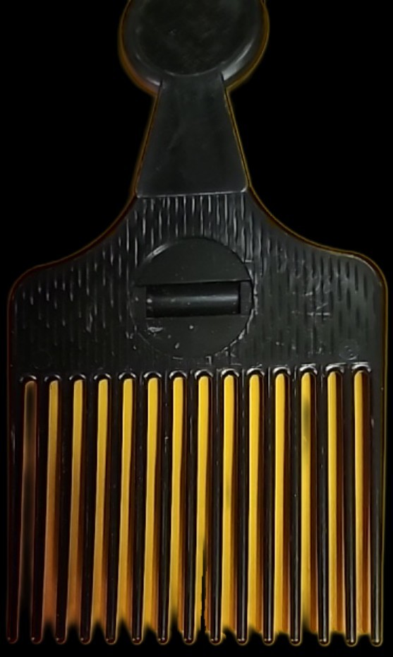 10 Pack Afro Hair Picks Styling & Detangling Comb Black Vintage