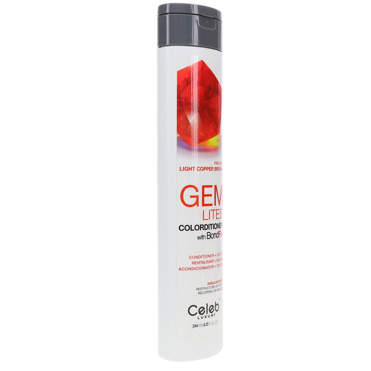 Color Conditioner with BondFix Fire Opal Light Copper Brown - Hair Color Maintenance