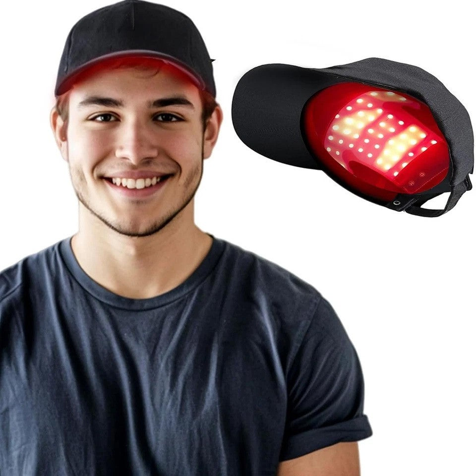 Red Light Therapy Hair Growth Cap 660nm & 850nm for Hair Loss & Regrowth
