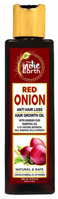 Red Onion Hair Oil for Hair Growth & Thinning Control - 200ml