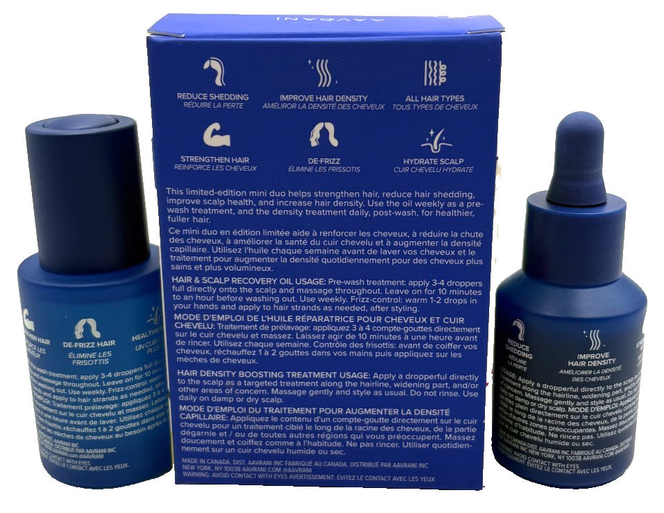 Hair Growth & Density Duo Mini Gift Set - 1 oz & 0.88 oz Travel Size