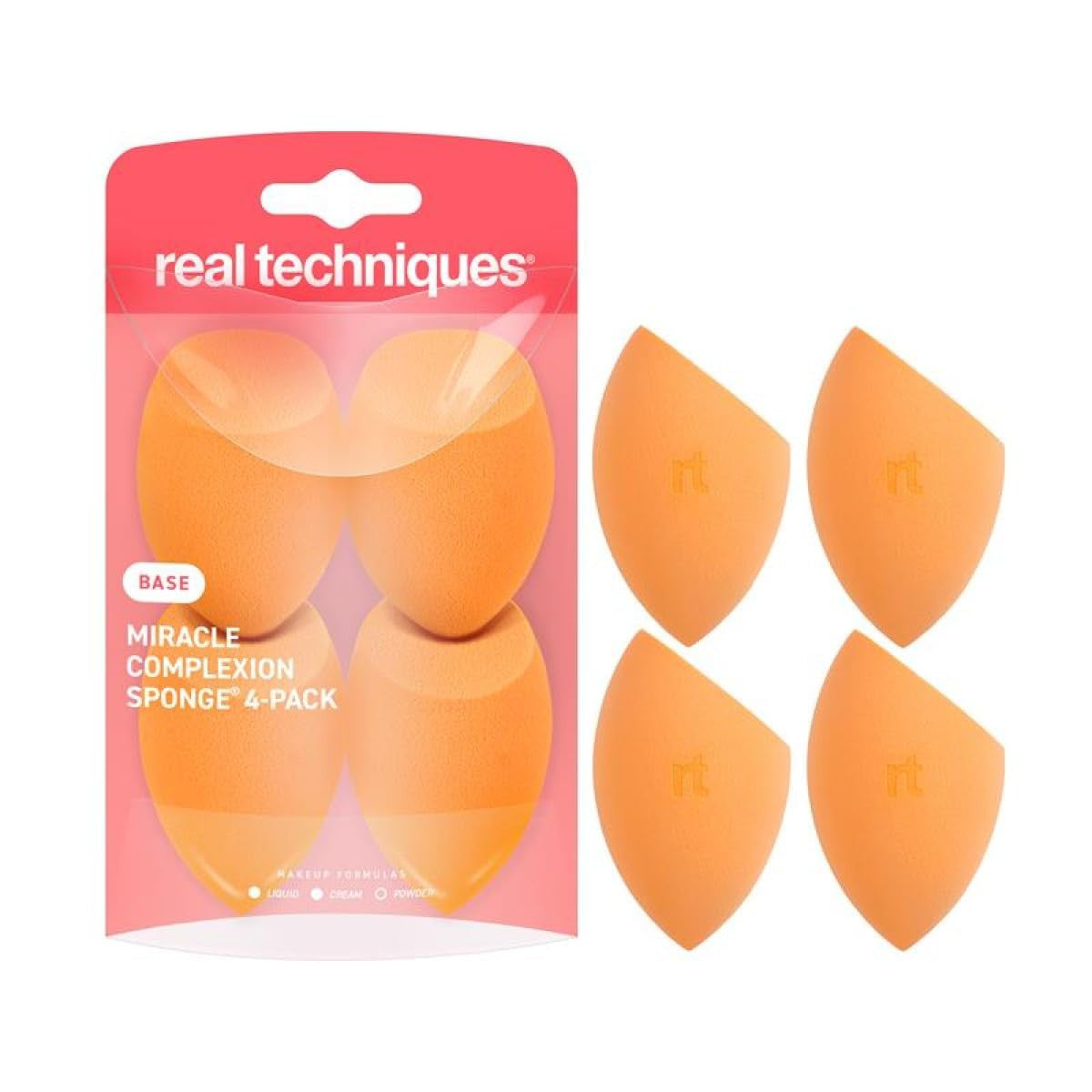 Makeup Blending Sponges - 4 Pack, Flawless Foundation Application