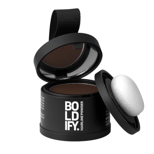Hair Root Touch Up Powder Hazel Brown 4g - Instant Hairline Concealer