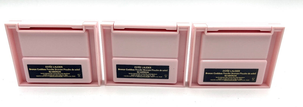 Bronze Goddess Powder Bronzer in Medium with Brush - 3 Pack