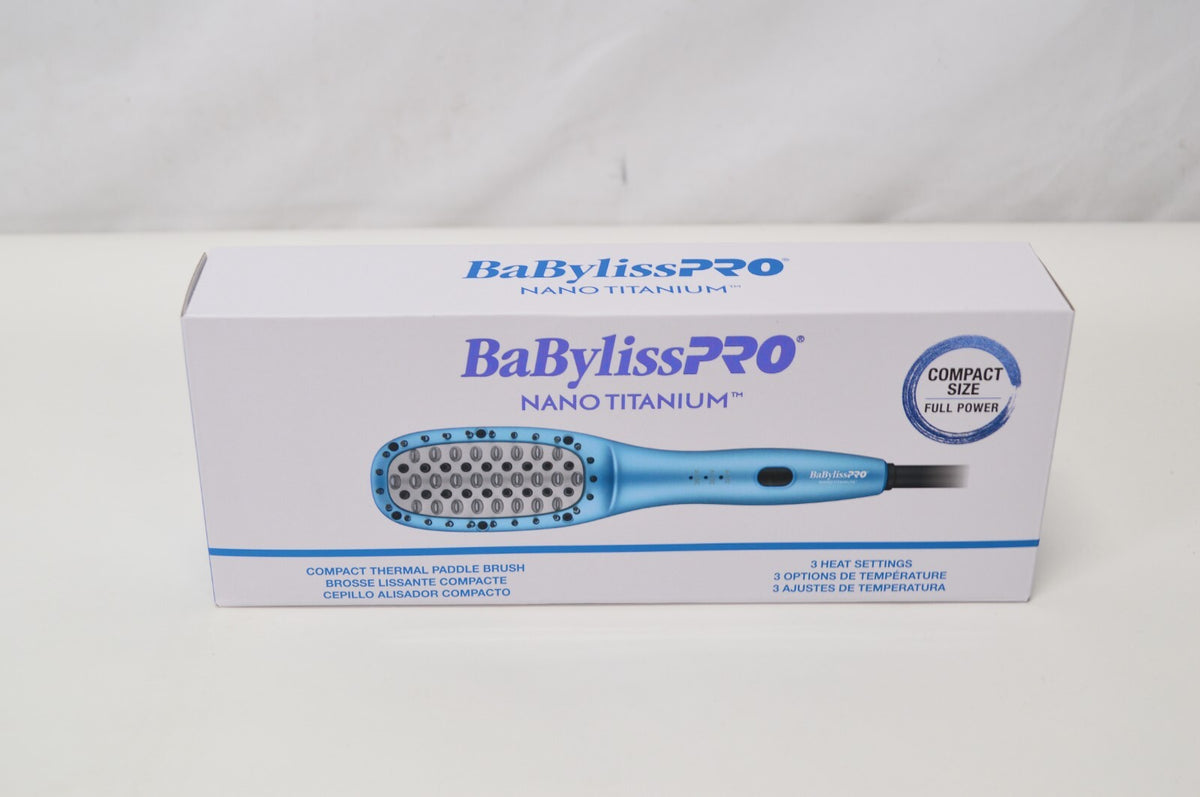 Babyliss Pro Nano Titanium Compact Thermal Paddle Hair Brush