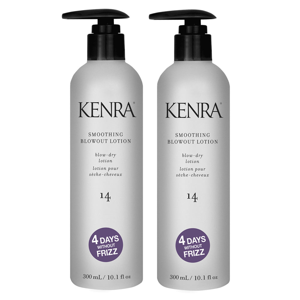 Kenra Smoothing Blowout Lotion #14 - 10.1 oz Hair Styling Serum (Pack of 2)