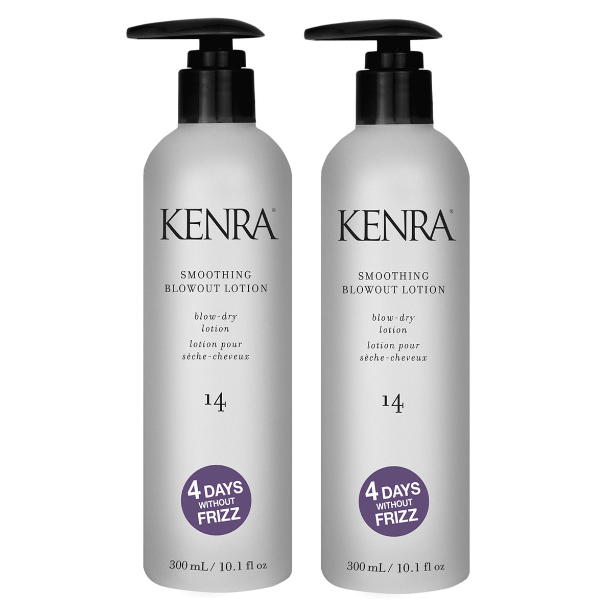 Kenra Smoothing Blowout Lotion #14 - 10.1 oz Hair Styling Serum (Pack of 2)