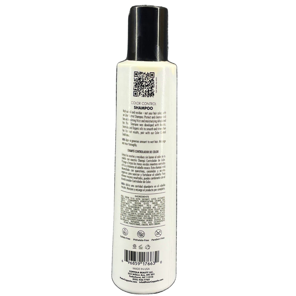 Color Protection Shampoo for Color-Treated Hair - Gentle, Sulfate-Free, 12 fl oz