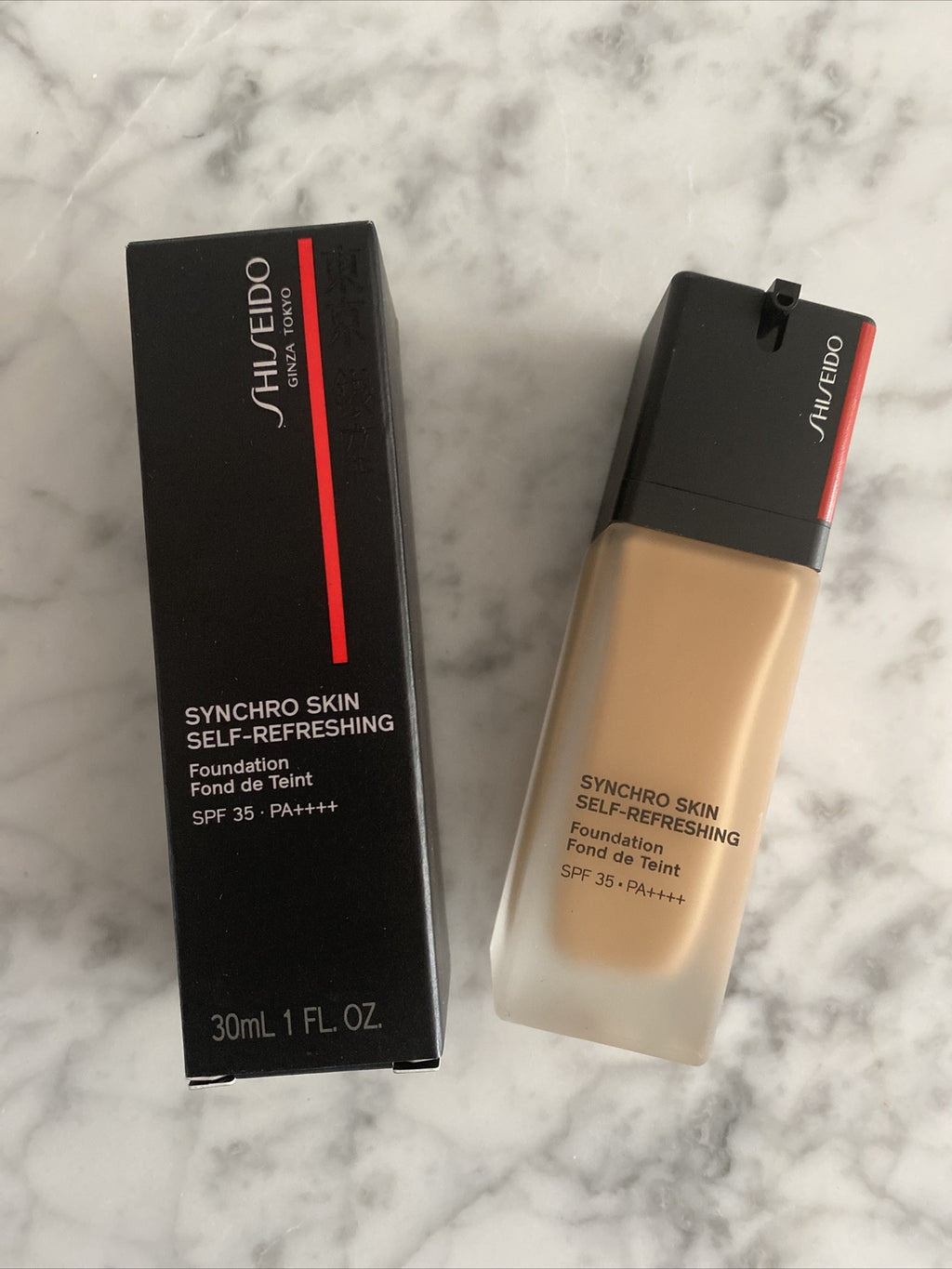 Foundations for 360 Citrine - Shiseido Synchro Skin Self-Refreshing SPF35 Foundation 30ml