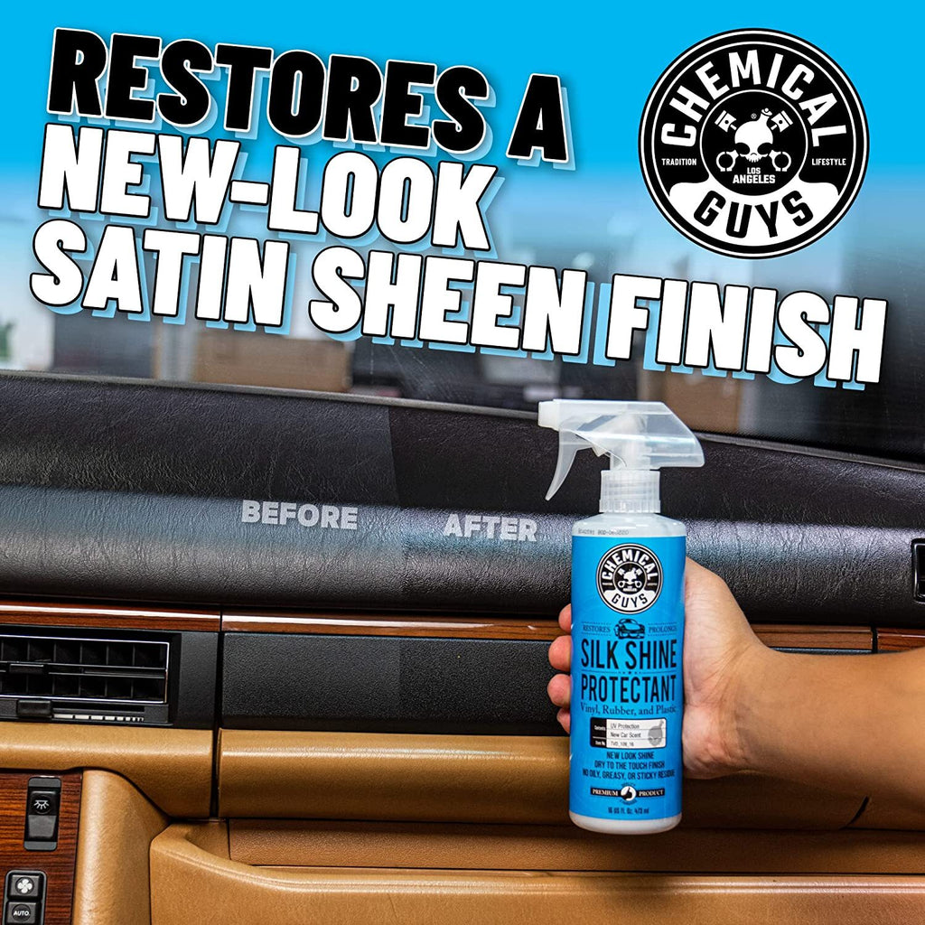 Chemical Guys Silk Shine Sprayable Car Dressing & Protectant 16 oz & 128 oz