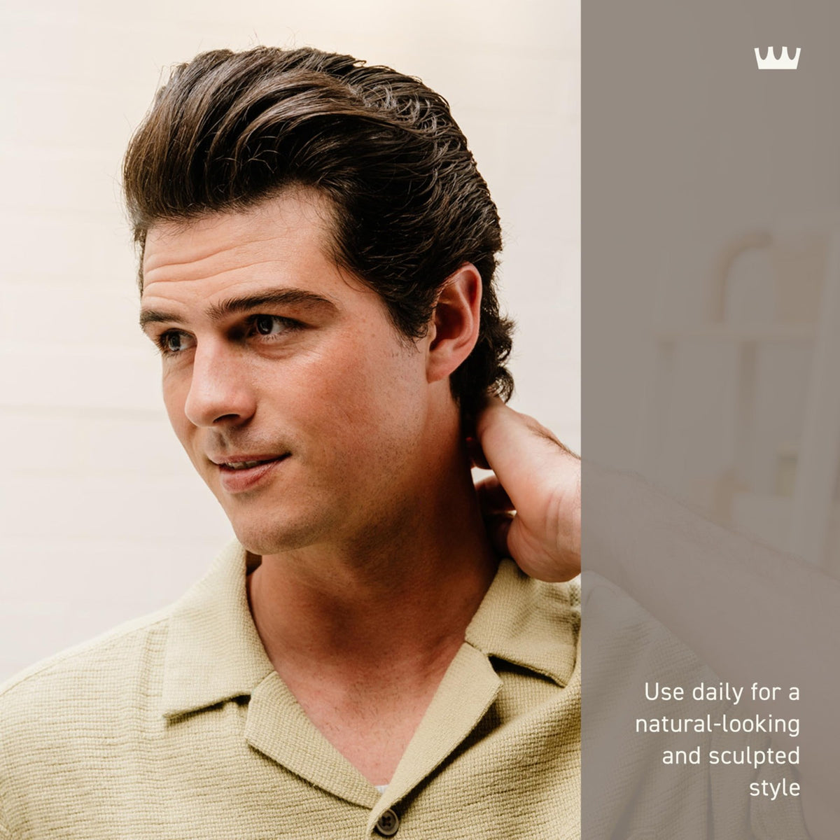 High Hold Matte Hair Clay for Men - Sculpting Hair Styling Paste 3.4 oz