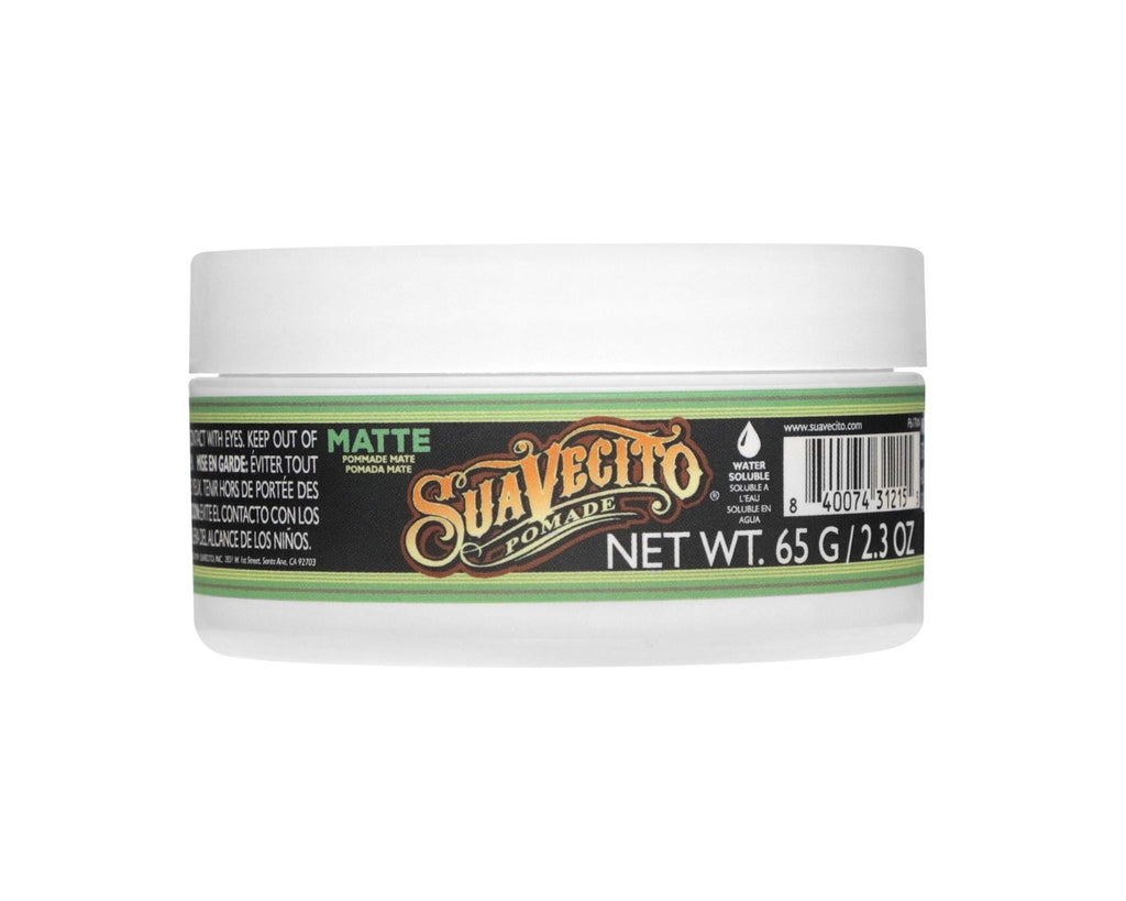Suavecito Matte Hair Pomade 2.3 oz. Natural Finish, Strong Hold