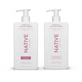 Native Strengthening Shampoo & Conditioner Set for All Hair Types - Sulfate & Dye Free