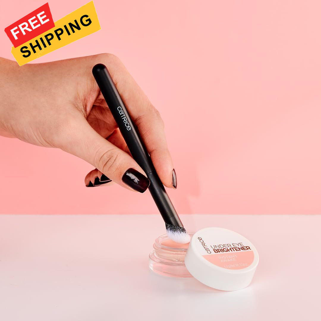Under Eye Concealer Brush - Angled Makeup Tool for Precise Blending