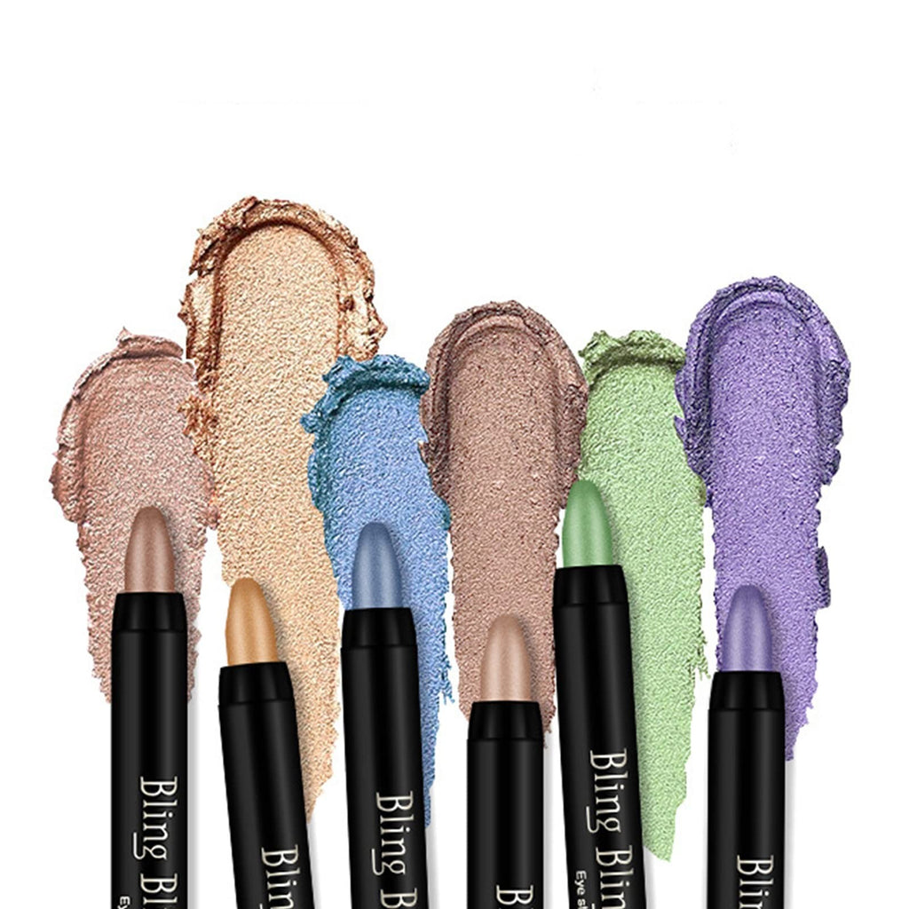 Joyeee Multichrome Eyeshadow Sticks Set – 16 Colour Waterproof Glitter Eye Makeup