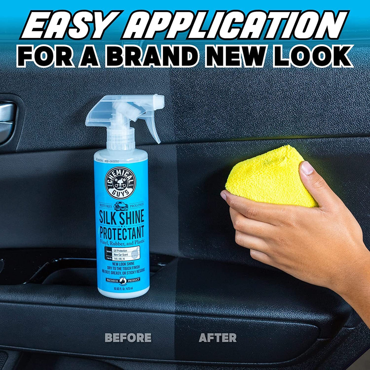 Chemical Guys Silk Shine Sprayable Car Dressing & Protectant 16 oz & 128 oz