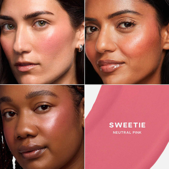 Mini Dew Liquid Blush Set - 4 Shades, Buildable & Dewy Finish