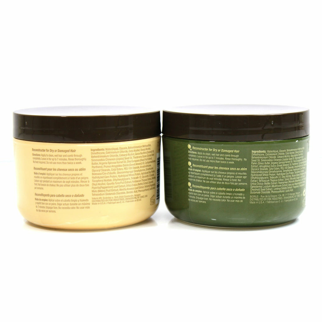 Deep Repair Hair Masque Set - Coconut & Macadamia Nourishing Hair Treatment Collection
