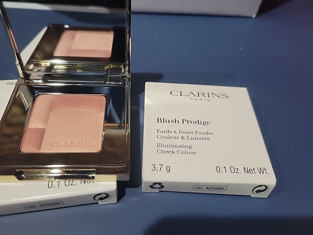 Clarins Blush Prodige Illuminating Cheek Color Soft Peach 0.1oz / 3g (2-Pack)