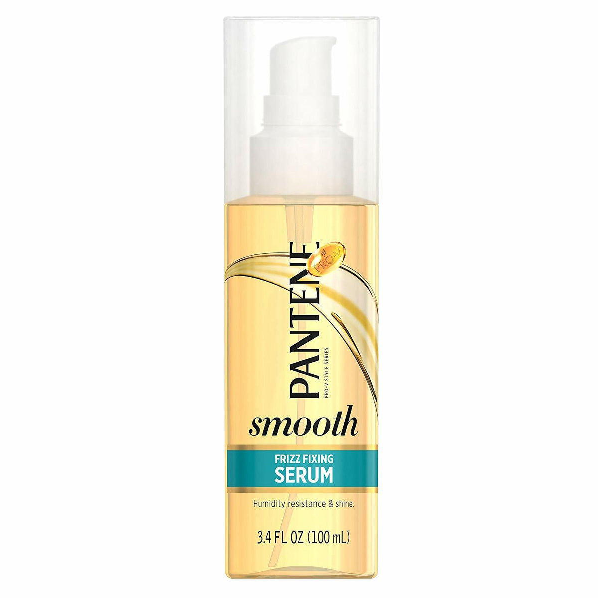 Pantene Smooth Frizz Fixing Serum - Hair Serum for Frizz Control - 3.4 fl oz
