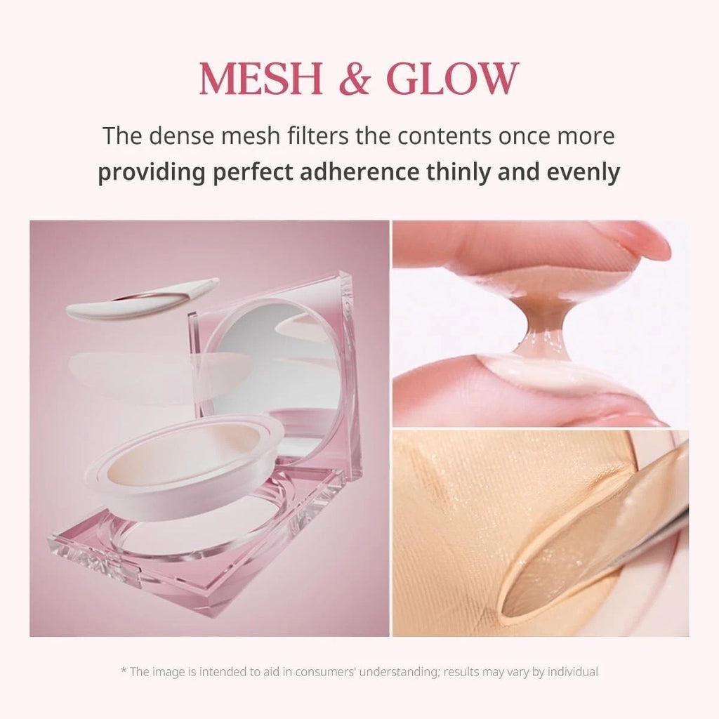 Clio Mesh Glow Cushion Foundation Set 15g + Refill 15g