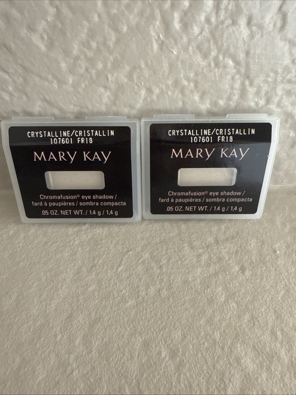 Lot of 2 Mineral Eye Shadow Crystalline - Natural Eye Makeup