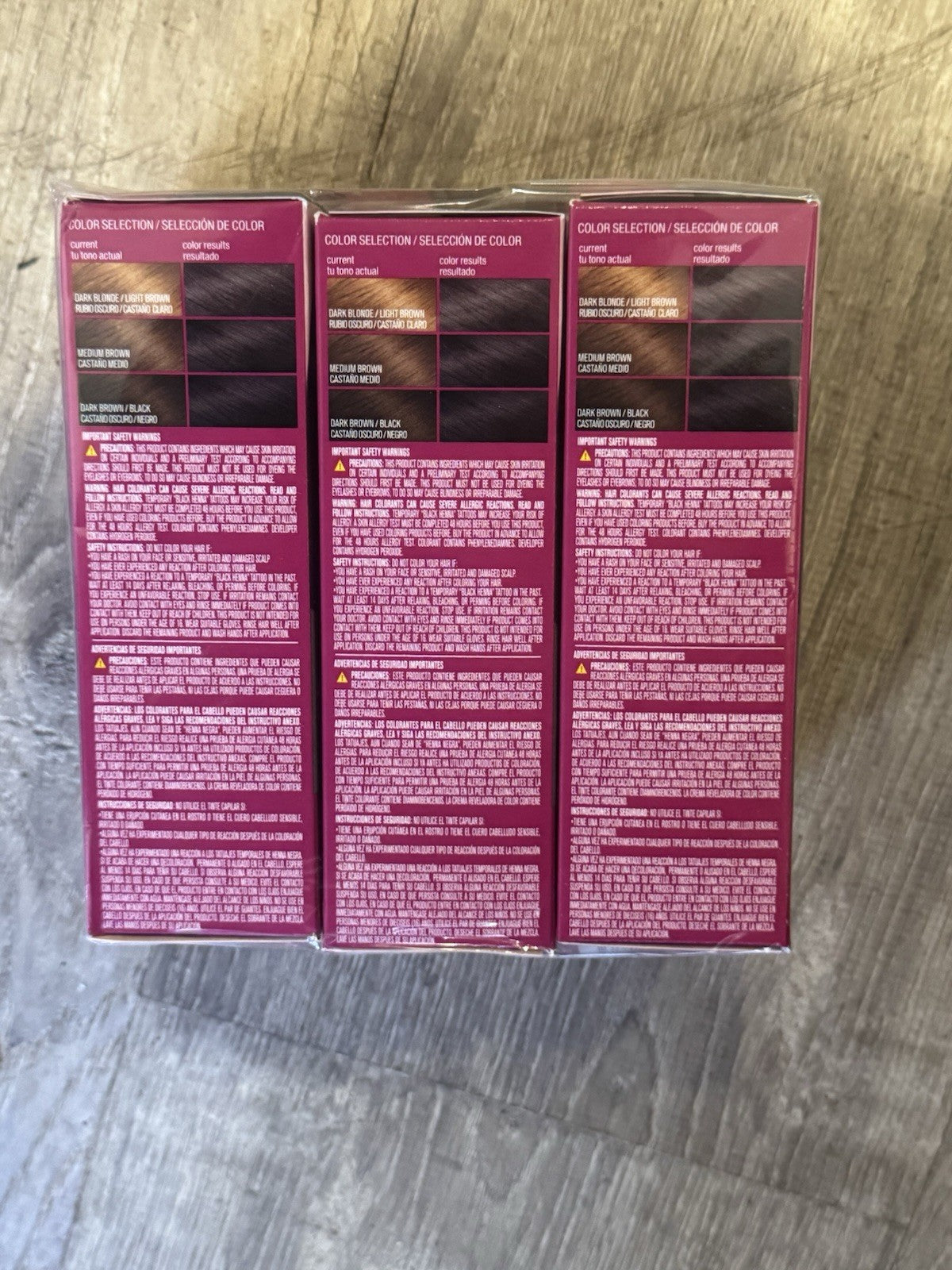 Revlon Colorsilk Luminista Hair Color Violet Black 3 Pack - Permanent Hair Dye