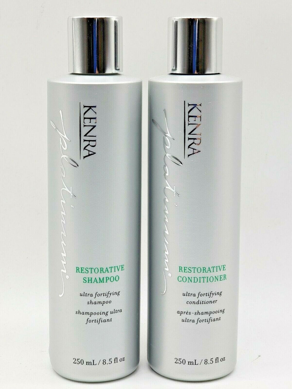 Restorative Shampoo & Conditioner Set for Damaged Hair - 8.5 Oz Each