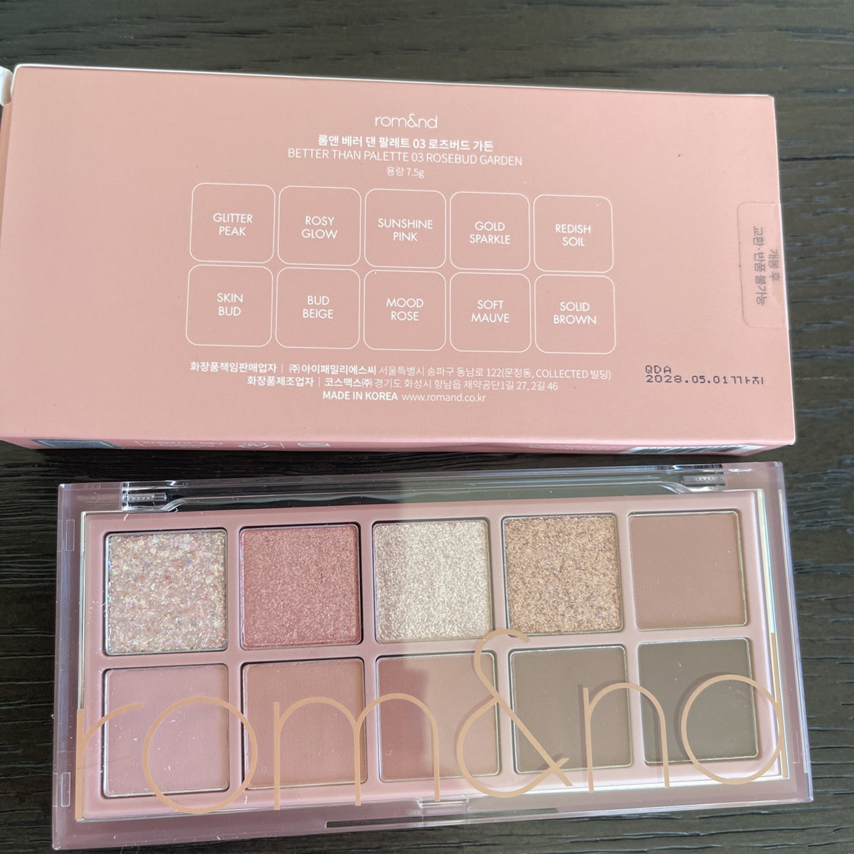 Korean Eye Shadow Palette 03 Rosebud Garden 8g - Authentic Makeup