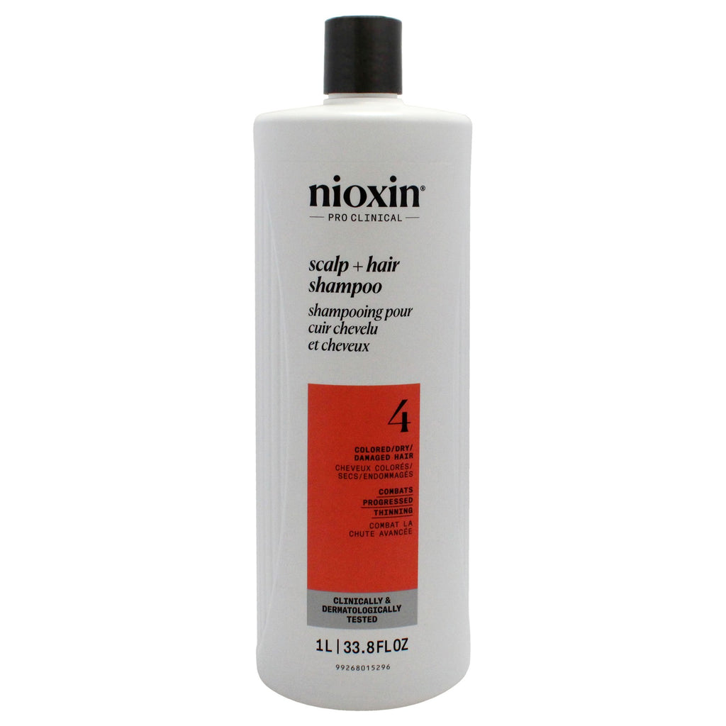Unisex Hair Thickening Shampoo 33.8 oz for Color Treated & Thinning Hair