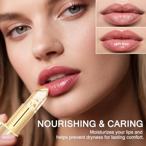 Color Changing Lipstick with Vitamin E - Moisturizing & Long-Lasting
