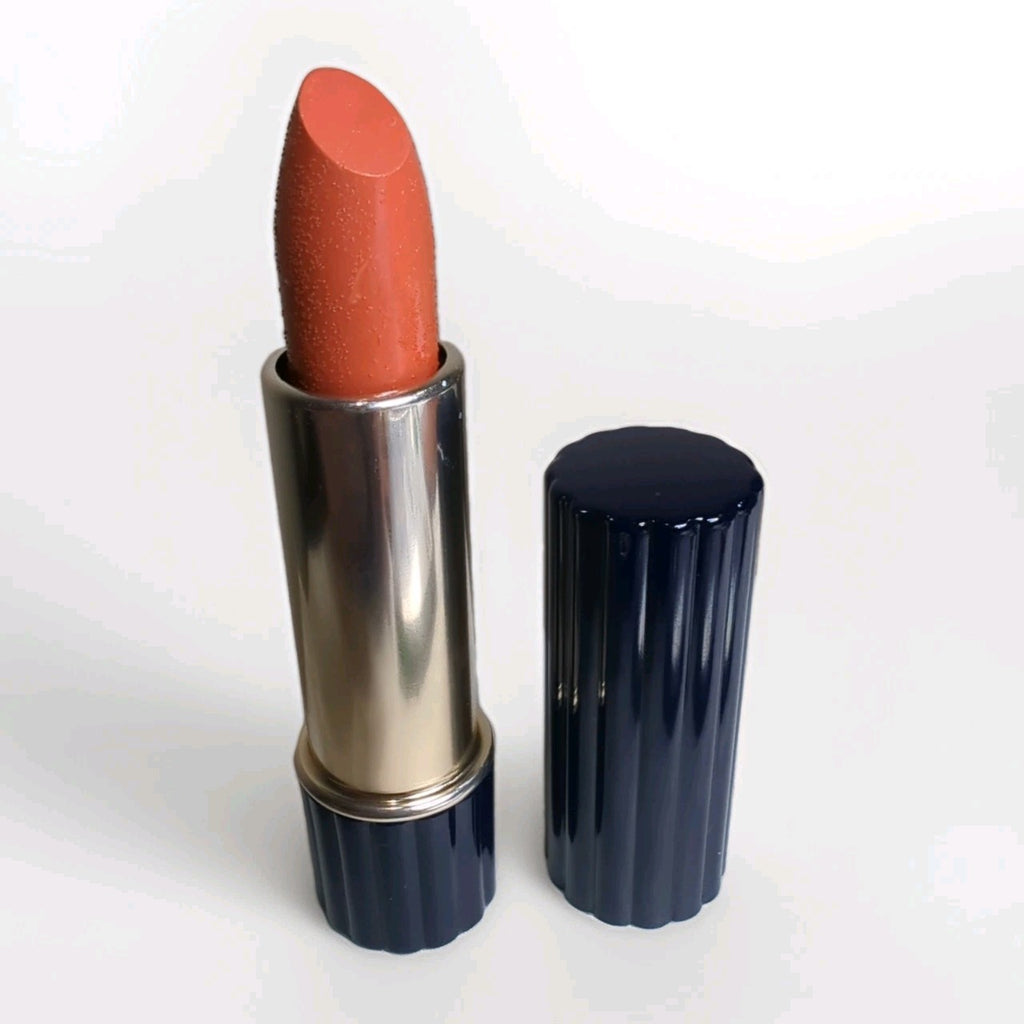 Estee Lauder All Day Lipstick Aegean Coral Full Size - Rare Blue Container