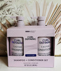 Curl Defining Shampoo & Conditioner Set with Castor Oil - 30 fl oz