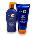 Miracle Shampoo & Conditioner Set with Keratin - 10oz Shampoo & 5oz Conditioner