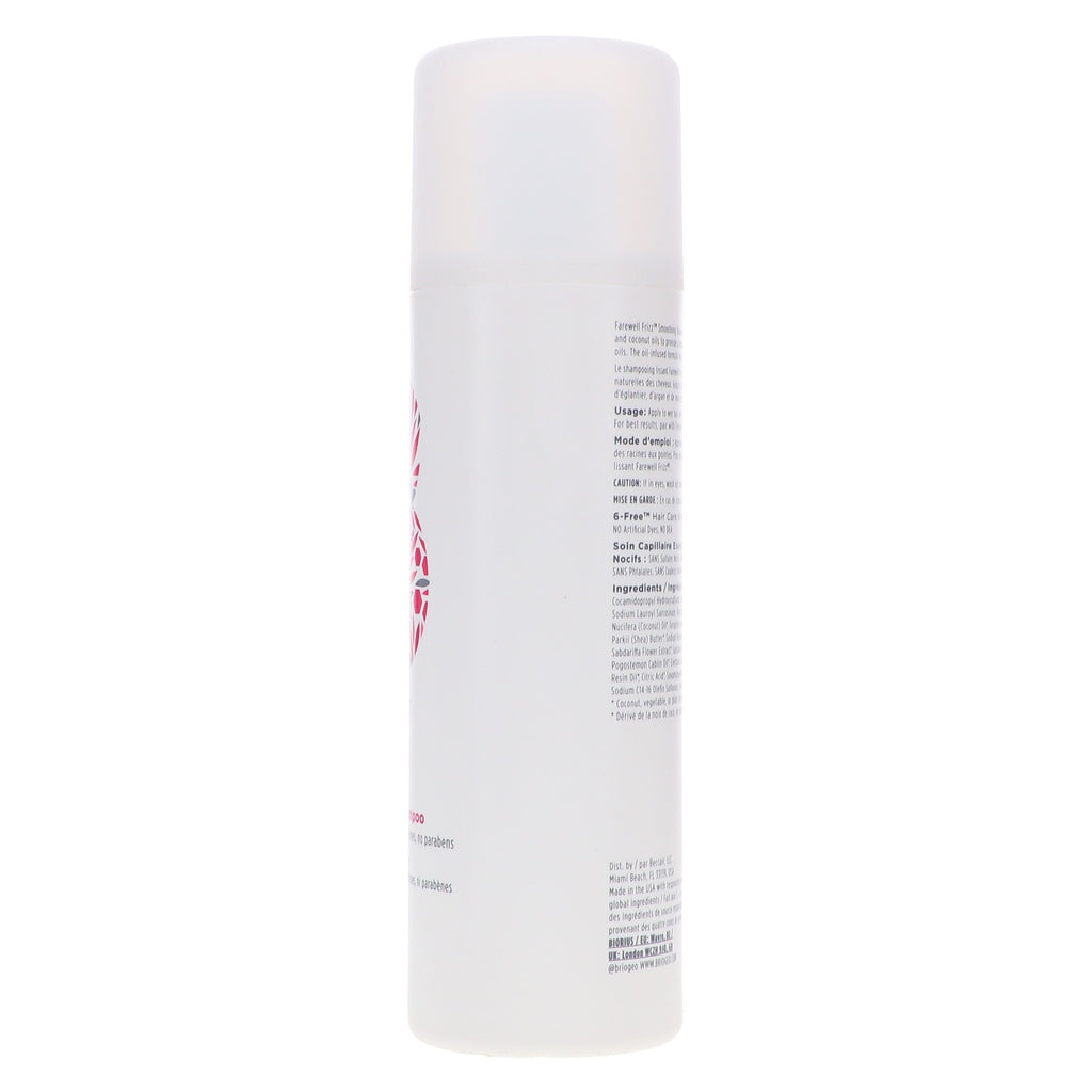 Sulfate-Free Smoothing Shampoo for Frizz Control – 8 oz